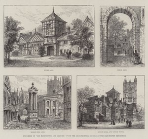 Specimens of Old Manchester and Salford, from the Architectural Models at the Manchester Exhibition by Frank Watkins